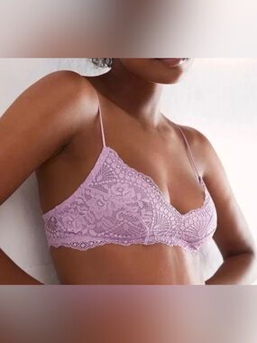 Free People Maya Multiway Bralette in Candied Lilac Sz XL NWT